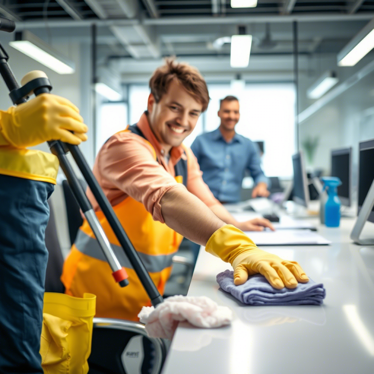 heart of a successful janitorial business